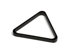 Triangle bois pour billes 50.8 mm - noir