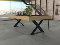 Billard ATELIER style industriel - Billard transformable en table